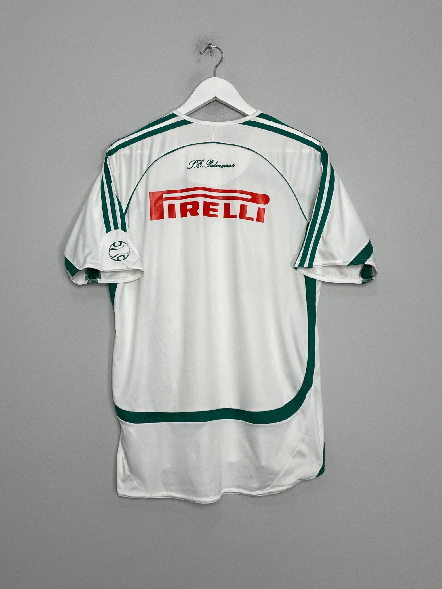 Shop 2006/07 PALMEIRAS AWAY SHIRT (M) ADIDAS, classic football shirts, vintage football shirts & retro soccer jerseys at Cult Kits