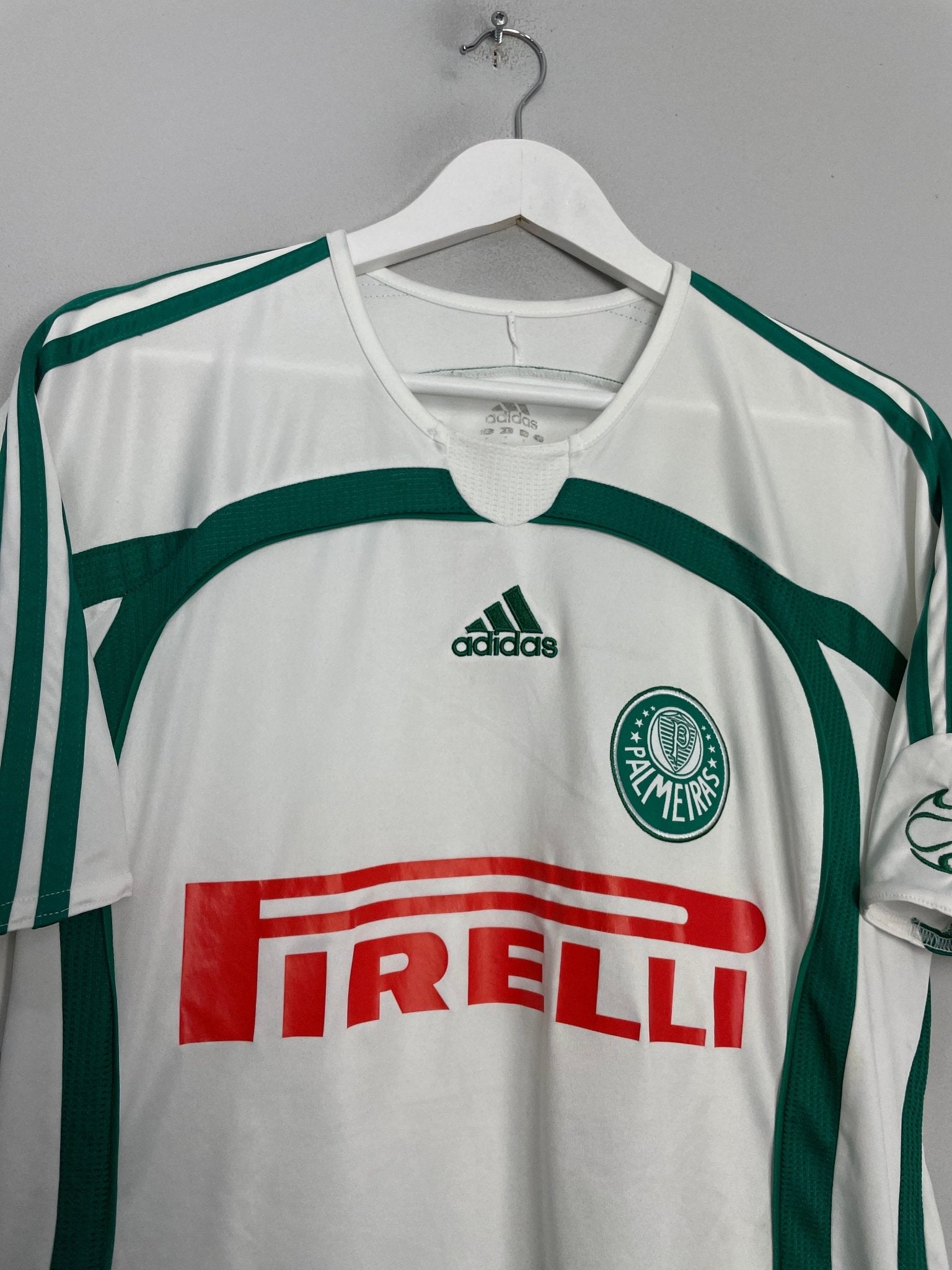 Shop 2006/07 PALMEIRAS AWAY SHIRT (M) ADIDAS, classic football shirts, vintage football shirts & retro soccer jerseys at Cult Kits