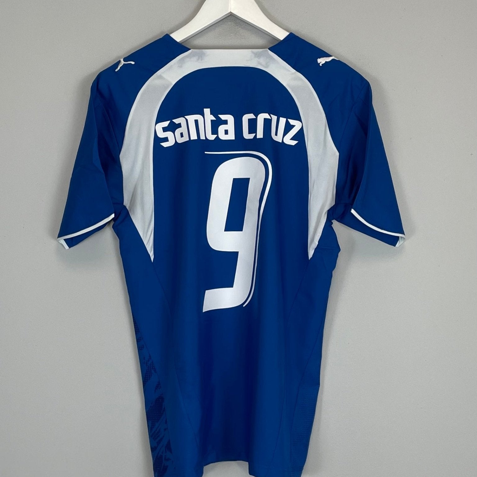 Shop 2006/07 PARAGUAY SANTA CRUZ #9 AWAY SHIRT (S) PUMA, classic football shirts, vintage football shirts & retro soccer jerseys at Cult Kits