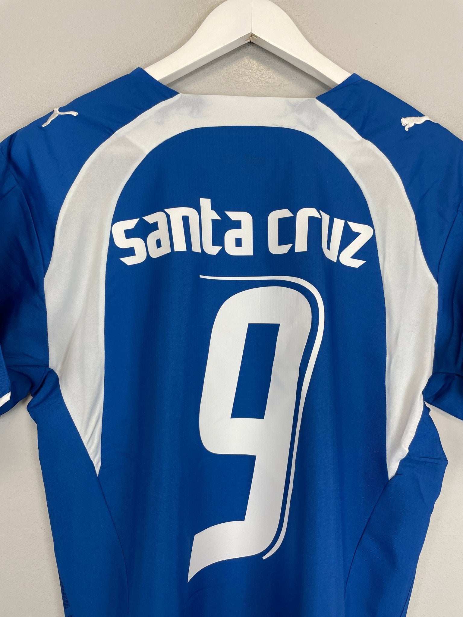 Shop 2006/07 PARAGUAY SANTA CRUZ #9 AWAY SHIRT (S) PUMA, classic football shirts, vintage football shirts & retro soccer jerseys at Cult Kits