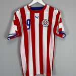 Shop 2006/07 PARAGUAY SANTA CRUZ #9 HOME SHIRT (S) PUMA, classic football shirts, vintage football shirts & retro soccer jerseys at Cult Kits