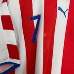 Shop 2006/07 PARAGUAY S.CABANAS #7 HOME SHIRT (L) PUMA, classic football shirts, vintage football shirts & retro soccer jerseys at Cult Kits