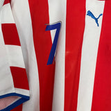 Shop 2006/07 PARAGUAY S.CABANAS #7 HOME SHIRT (L) PUMA, classic football shirts, vintage football shirts & retro soccer jerseys at Cult Kits
