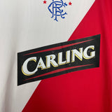 Shop 2006/07 RANGERS HARRIS #10 AWAY SHIRT (L) UMBRO, classic football shirts, vintage football shirts & retro soccer jerseys at Cult Kits