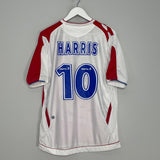 Shop 2006/07 RANGERS HARRIS #10 AWAY SHIRT (L) UMBRO, classic football shirts, vintage football shirts & retro soccer jerseys at Cult Kits