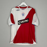Shop 2006/07 RANGERS HARRIS #10 AWAY SHIRT (L) UMBRO, classic football shirts, vintage football shirts & retro soccer jerseys at Cult Kits