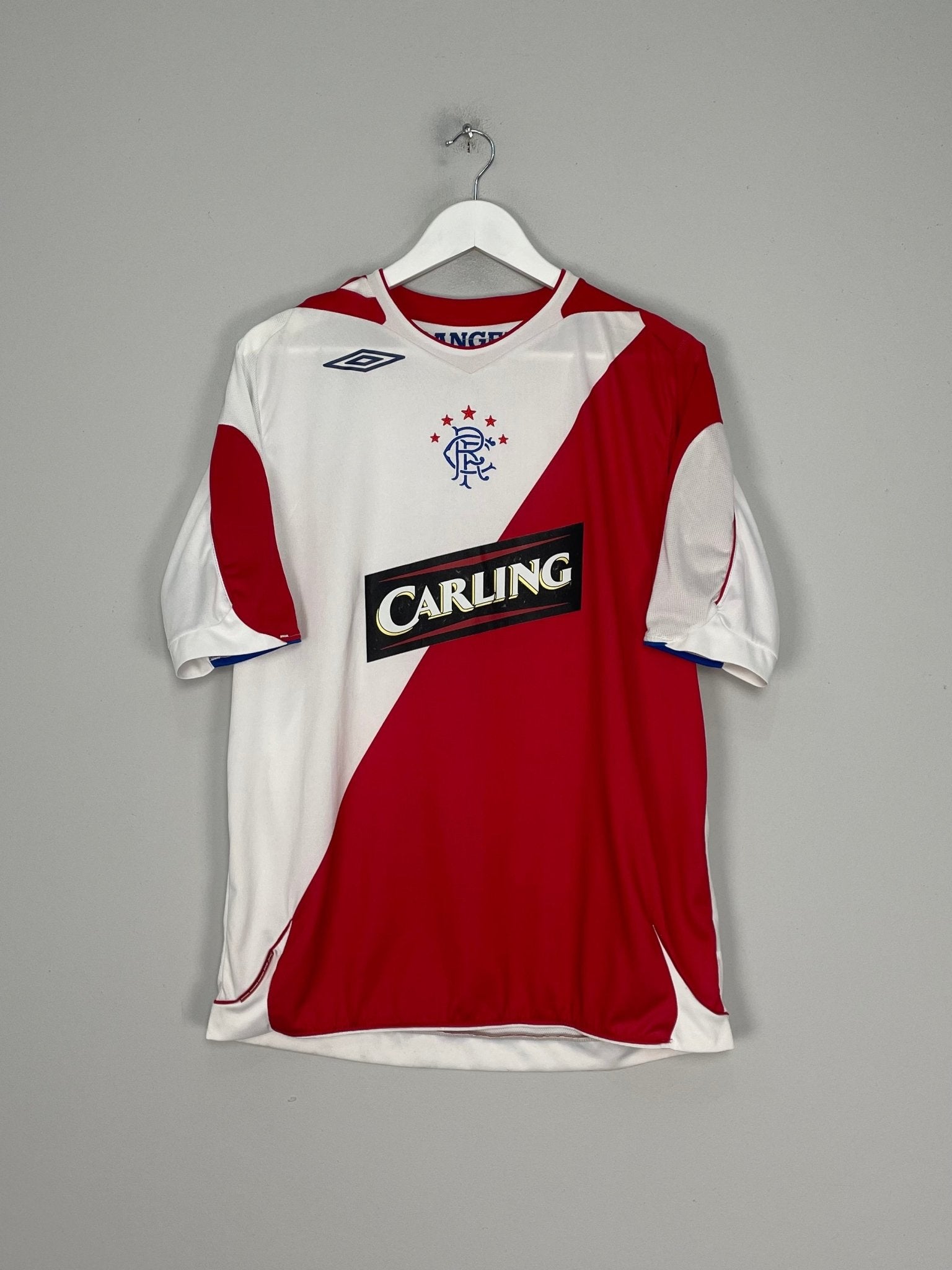 Shop 2006/07 RANGERS HARRIS #10 AWAY SHIRT (L) UMBRO, classic football shirts, vintage football shirts & retro soccer jerseys at Cult Kits
