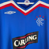 Shop 2006/07 RANGERS HOME SHIRT (XL) UMBRO, classic football shirts, vintage football shirts & retro soccer jerseys at Cult Kits