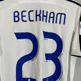 2006/07 REAL MADRID BECKHAM 23 HOME SHIRT (M) ADIDAS - Cult Kits - Medium - Buy Vintage Football Shirts, Authentic Retro Football Shirts For Sale, Classic Football Shirts & Soccer Jersey
