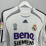 Shop 2006/07 REAL MADRID CANNAVARO #5 HOME SHIRT (M) ADIDAS, classic football shirts, vintage football shirts & retro soccer jerseys at Cult Kits