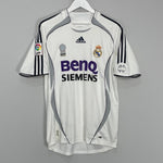 Shop 2006/07 REAL MADRID CANNAVARO #5 HOME SHIRT (M) ADIDAS, classic football shirts, vintage football shirts & retro soccer jerseys at Cult Kits