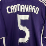 Shop 2006/07 REAL MADRID CANNAVARO #5 THIRD SHIRT (XL) ADIDAS, classic football shirts, vintage football shirts & retro soccer jerseys at Cult Kits