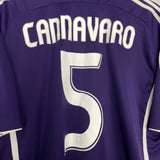 Shop 2006/07 REAL MADRID CANNAVARO #5 THIRD SHIRT (XL) ADIDAS, classic football shirts, vintage football shirts & retro soccer jerseys at Cult Kits