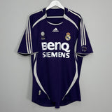Shop 2006/07 REAL MADRID CANNAVARO #5 THIRD SHIRT (XL) ADIDAS, classic football shirts, vintage football shirts & retro soccer jerseys at Cult Kits