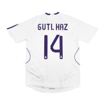 Buy 2006/07 Real Madrid Guti.Haz 14 Home Shirt (M) Adidas ~ Free worldwide shipping ~ Authentic Vintage Football Shirts from Cult Kits