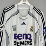 2006/07 REAL MADRID RAUL 7 L/S C/L HOME SHIRT (XL) ADIDAS - Cult Kits - XL - Buy Vintage Football Shirts, Authentic Retro Football Shirts For Sale, Classic Football Shirts & Soccer Jersey