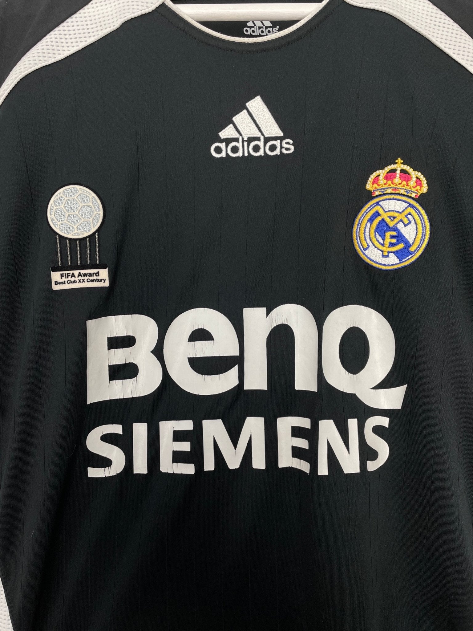 Shop 2006/07 REAL MADRID RONALDO #9 AWAY SHIRT (M) ADIDAS, classic football shirts, vintage football shirts & retro soccer jerseys at Cult Kits