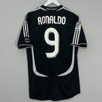 Shop 2006/07 REAL MADRID RONALDO #9 AWAY SHIRT (M) ADIDAS, classic football shirts, vintage football shirts & retro soccer jerseys at Cult Kits