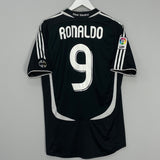 Shop 2006/07 REAL MADRID RONALDO #9 AWAY SHIRT (M) ADIDAS, classic football shirts, vintage football shirts & retro soccer jerseys at Cult Kits