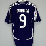 2006/07 REAL MADRID RONALDO 9 THIRD SHIRT (M) ADIDAS - Cult Kits - Medium - Buy Vintage Football Shirts, Authentic Retro Football Shirts For Sale, Classic Football Shirts & Soccer Jersey