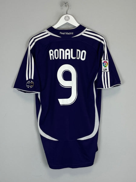 2006/07 REAL MADRID RONALDO #9 THIRD SHIRT (M) ADIDAS – Cult Kits