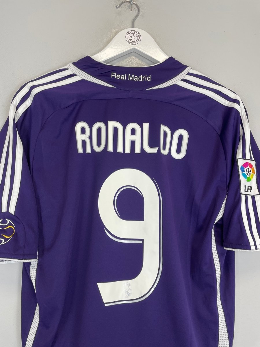 2006/07 REAL MADRID RONALDO 9 THIRD SHIRT (M) ADIDAS - Cult Kits - Medium - Buy Vintage Football Shirts, Authentic Retro Football Shirts For Sale, Classic Football Shirts & Soccer Jersey