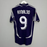 Shop 2006/07 REAL MADRID RONALDO #9 THIRD SHIRT (S) ADIDAS, classic football shirts, vintage football shirts & retro soccer jerseys at Cult Kits