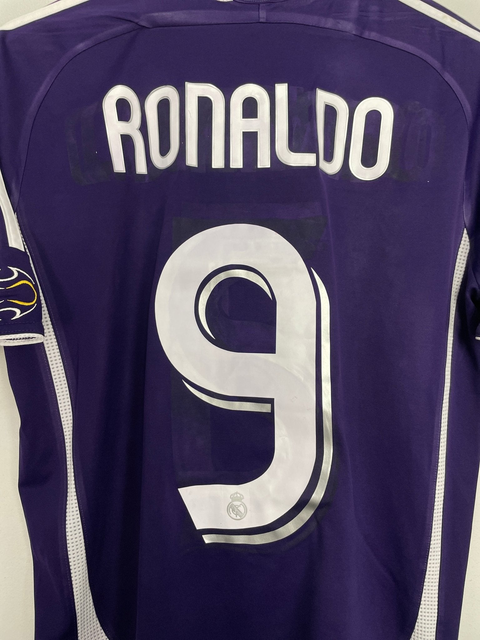 Shop 2006/07 REAL MADRID RONALDO #9 THIRD SHIRT (S) ADIDAS, classic football shirts, vintage football shirts & retro soccer jerseys at Cult Kits
