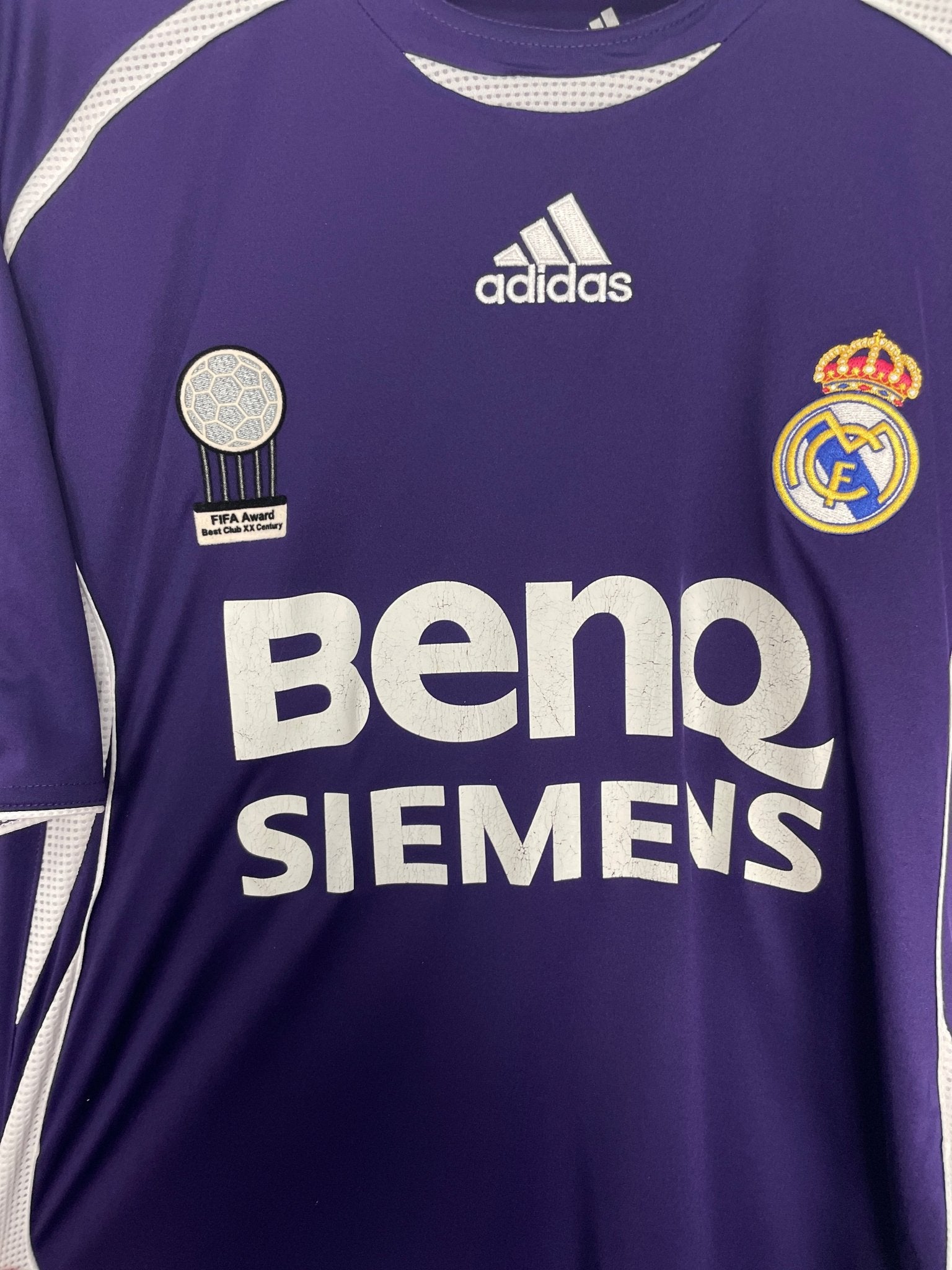 Shop 2006/07 REAL MADRID V.NISTELROOY #10 THIRD SHIRT (L) ADIDAS, classic football shirts, vintage football shirts & retro soccer jerseys at Cult Kits