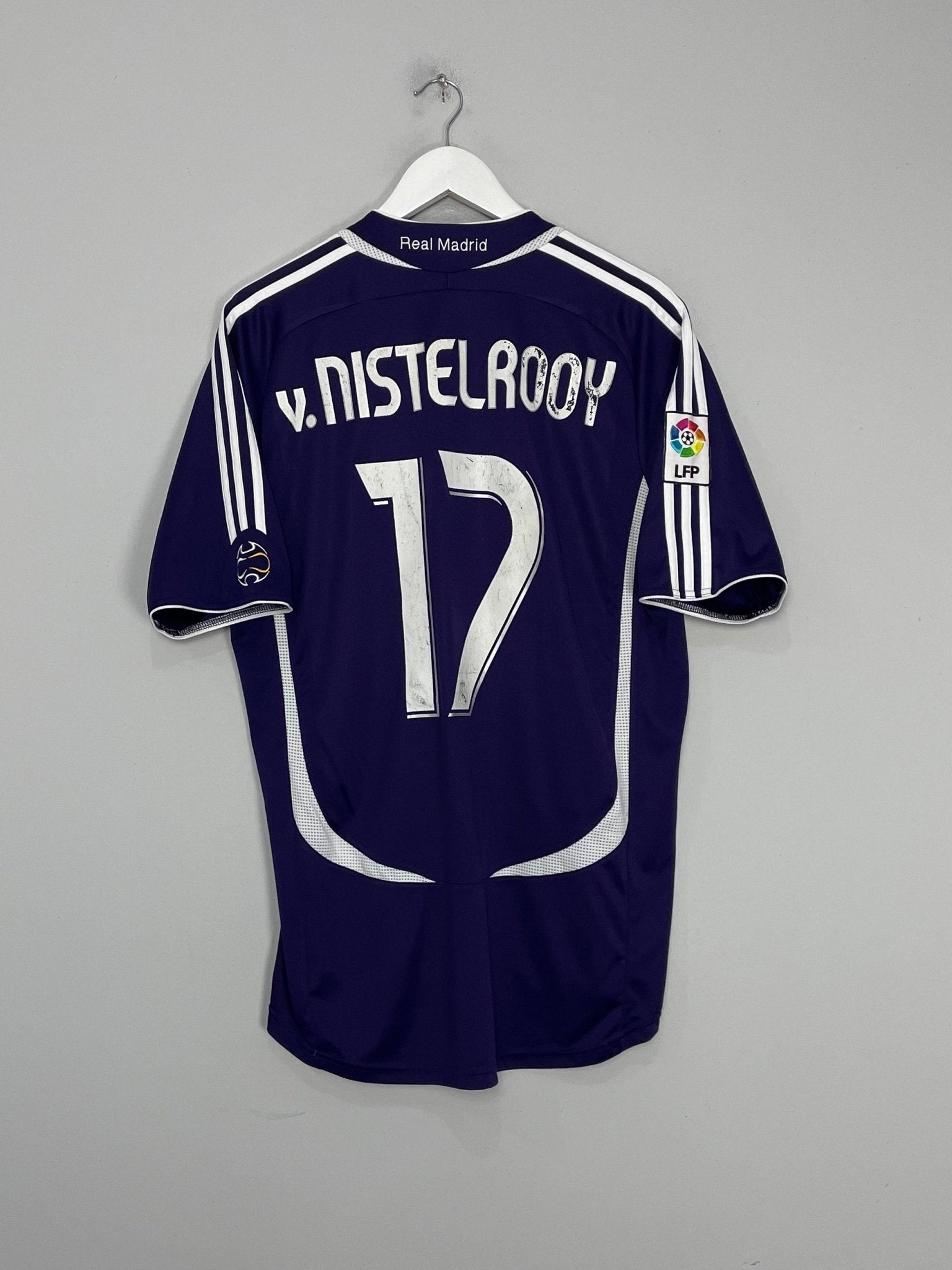 Shop 2006/07 REAL MADRID V.NISTELROOY #10 THIRD SHIRT (L) ADIDAS, classic football shirts, vintage football shirts & retro soccer jerseys at Cult Kits