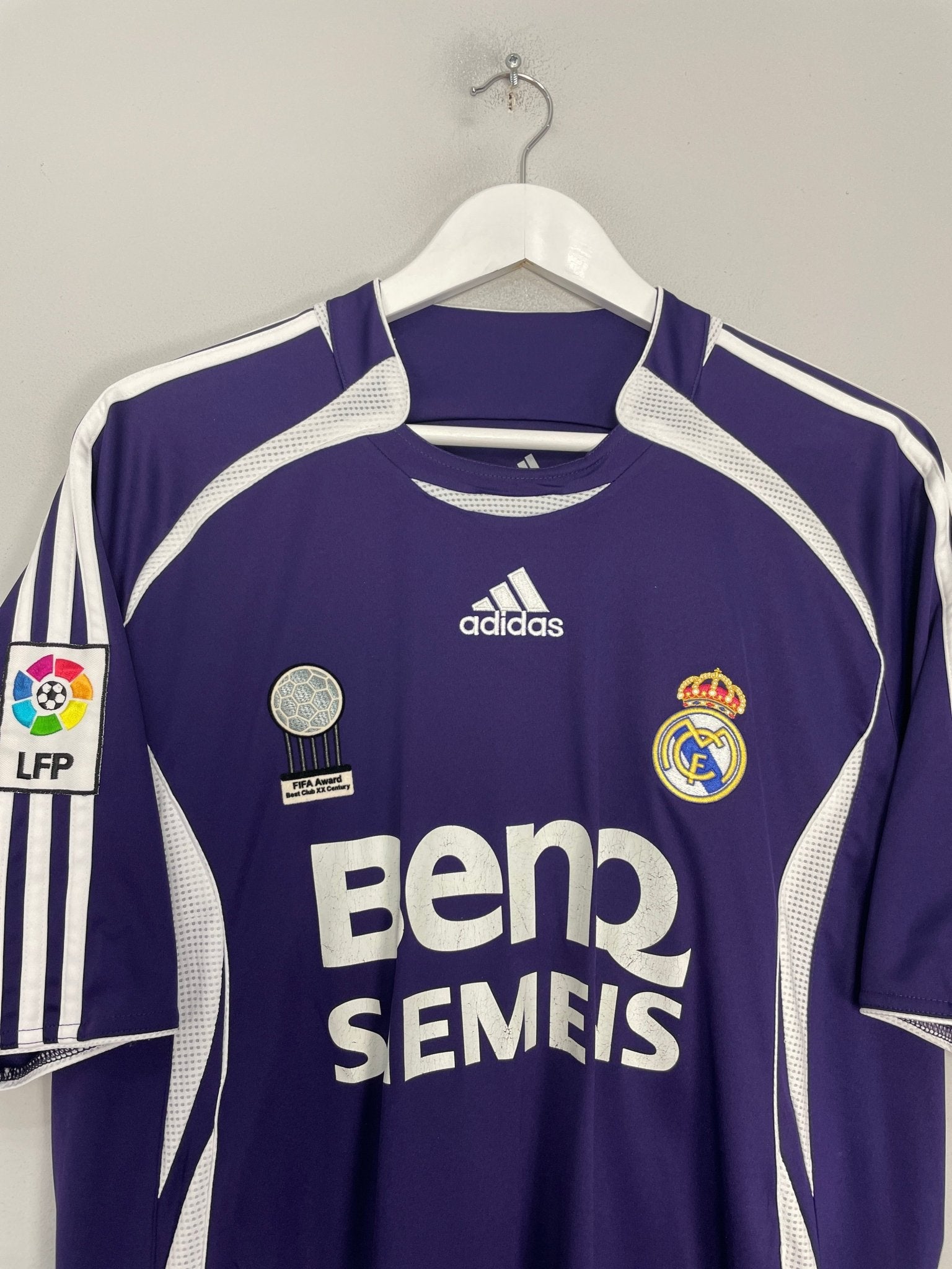 Shop 2006/07 REAL MADRID V.NISTELROOY #10 THIRD SHIRT (L) ADIDAS, classic football shirts, vintage football shirts & retro soccer jerseys at Cult Kits