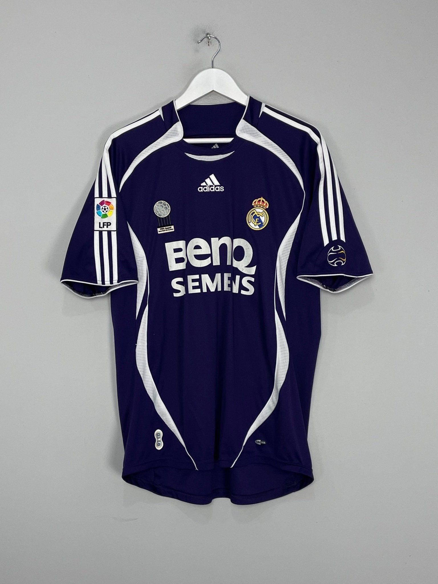 Shop 2006/07 REAL MADRID V.NISTELROOY #10 THIRD SHIRT (L) ADIDAS, classic football shirts, vintage football shirts & retro soccer jerseys at Cult Kits