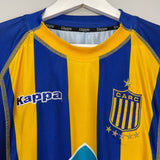 Shop 2006/07 ROSARIO CENTRAL HOME SHIRT (L) KAPPA, classic football shirts, vintage football shirts & retro soccer jerseys at Cult Kits