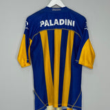 Shop 2006/07 ROSARIO CENTRAL HOME SHIRT (L) KAPPA, classic football shirts, vintage football shirts & retro soccer jerseys at Cult Kits
