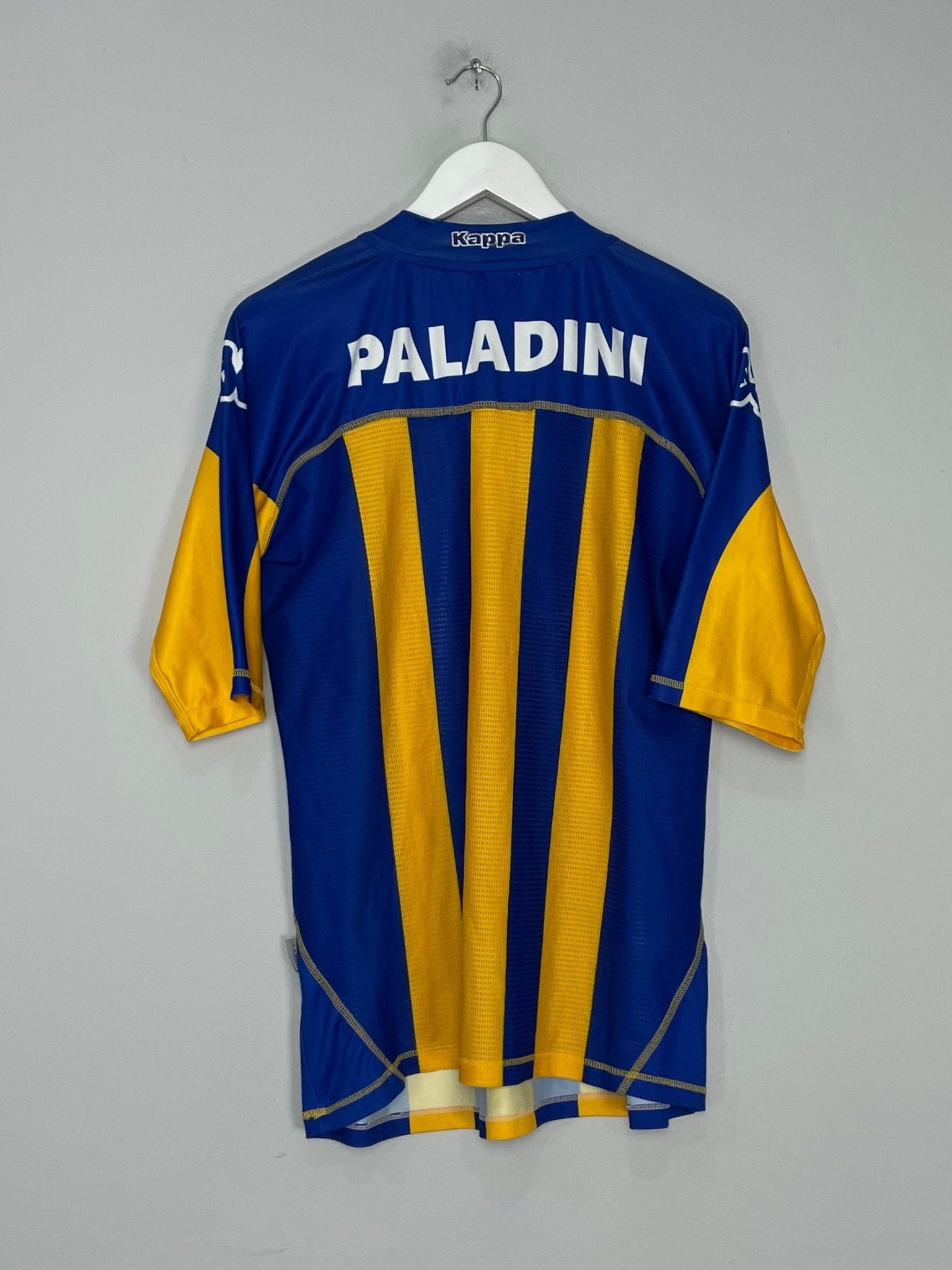 Shop 2006/07 ROSARIO CENTRAL HOME SHIRT (L) KAPPA, classic football shirts, vintage football shirts & retro soccer jerseys at Cult Kits