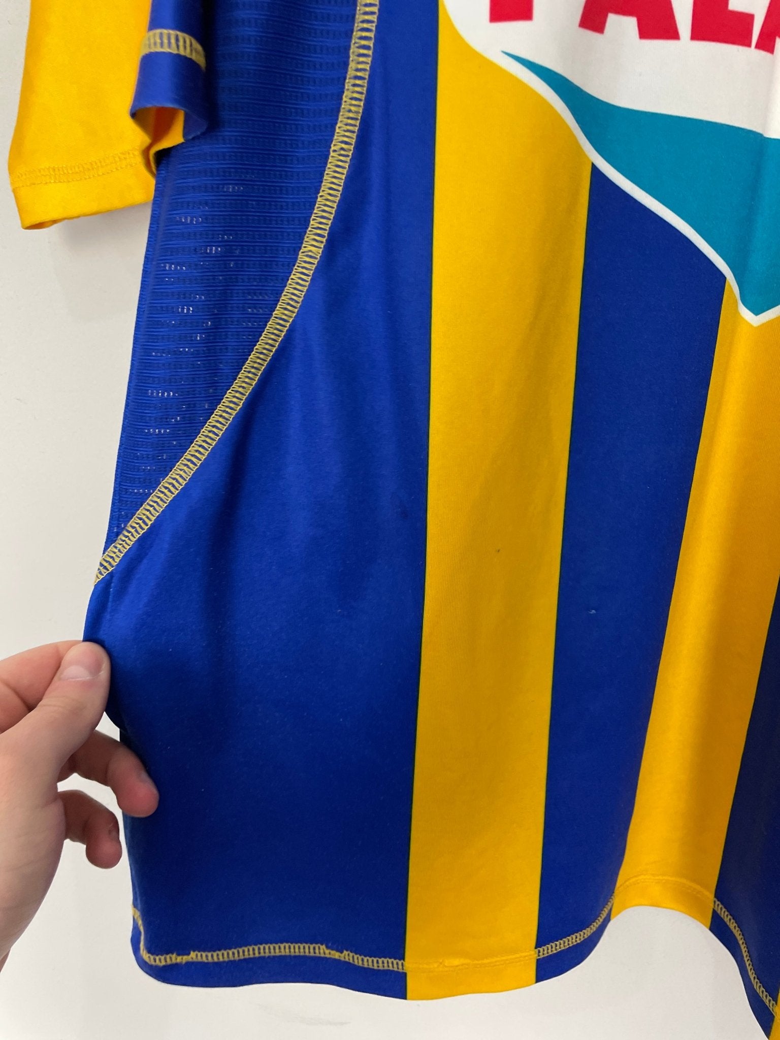 Shop 2006/07 ROSARIO CENTRAL HOME SHIRT (L) KAPPA, classic football shirts, vintage football shirts & retro soccer jerseys at Cult Kits