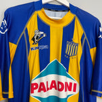 Shop 2006/07 ROSARIO CENTRAL L/S HOME SHIRT (XL) KAPPA, classic football shirts, vintage football shirts & retro soccer jerseys at Cult Kits