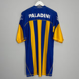 Shop 2006/07 ROSARIO CENTRAL L/S HOME SHIRT (XL) KAPPA, classic football shirts, vintage football shirts & retro soccer jerseys at Cult Kits