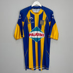 Shop 2006/07 ROSARIO CENTRAL L/S HOME SHIRT (XL) KAPPA, classic football shirts, vintage football shirts & retro soccer jerseys at Cult Kits