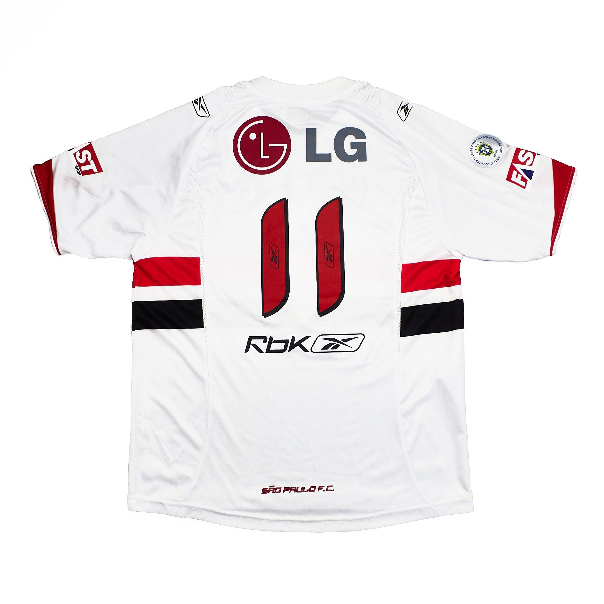 Buy 2006/07 Sao Paulo Home Shirt (L) Reebok ~ Free worldwide shipping ~ Authentic Vintage Football Shirts from Cult Kits