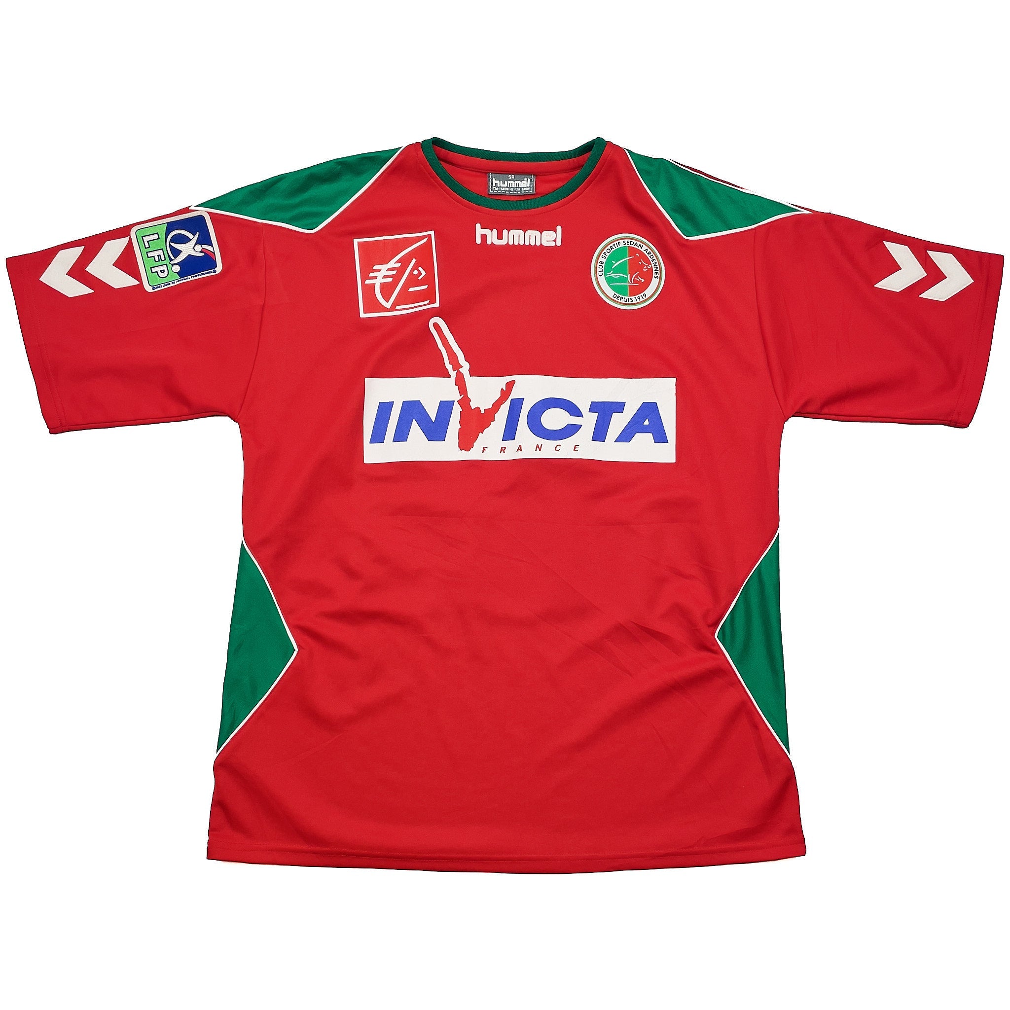 Buy 2006/07 Sedan Abdou 26 *Match Issue* Home Shirt (L) Hummel ~ Free worldwide shipping available ~ Authentic Vintage Football Shirts from Cult Kits