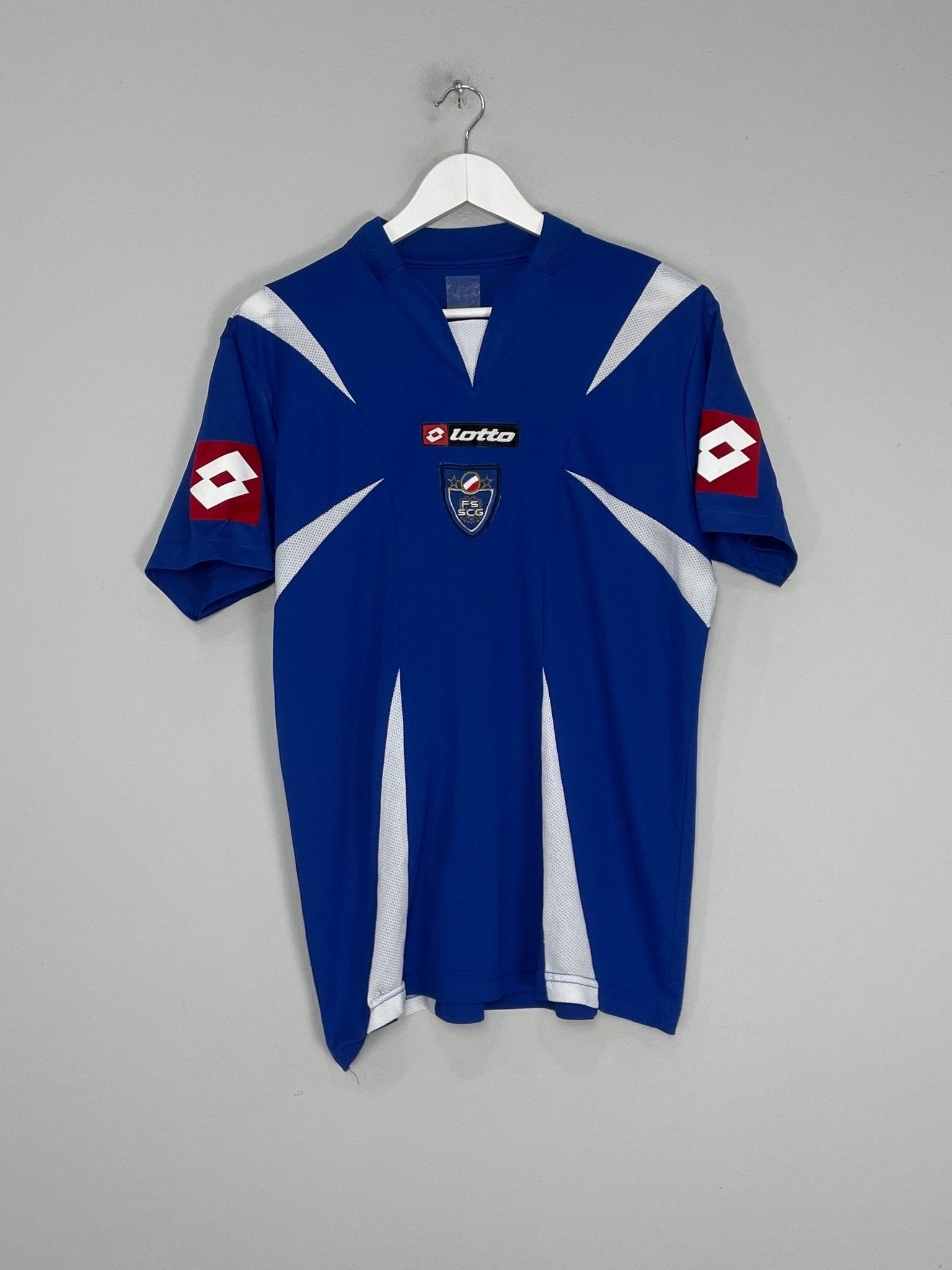 Shop 2006/07 SERBIA HOME SHIRT (M) LOTTO, classic football shirts, vintage football shirts & retro soccer jerseys at Cult Kits