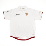 Buy 2006/07 Sevilla Navas 15 Home Shirt UEFA Cup Final (XL) Joma ~ Free worldwide shipping ~ Authentic Vintage Football Shirts from Cult Kits