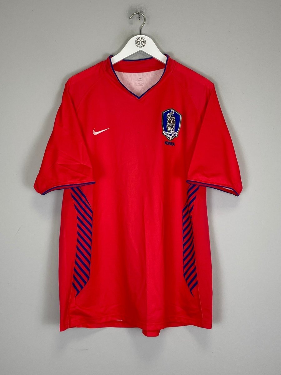 2006/07 SOUTH KOREA HOME SHIRT (XL) NIKE - Cult Kits - XL - Buy Vintage Football Shirts, Authentic Retro Football Shirts For Sale, Classic Football Shirts & Soccer Jersey