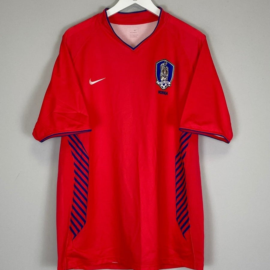 2006/07 SOUTH KOREA HOME SHIRT (XL) NIKE - Cult Kits - XL - Buy Vintage Football Shirts, Authentic Retro Football Shirts For Sale, Classic Football Shirts & Soccer Jersey