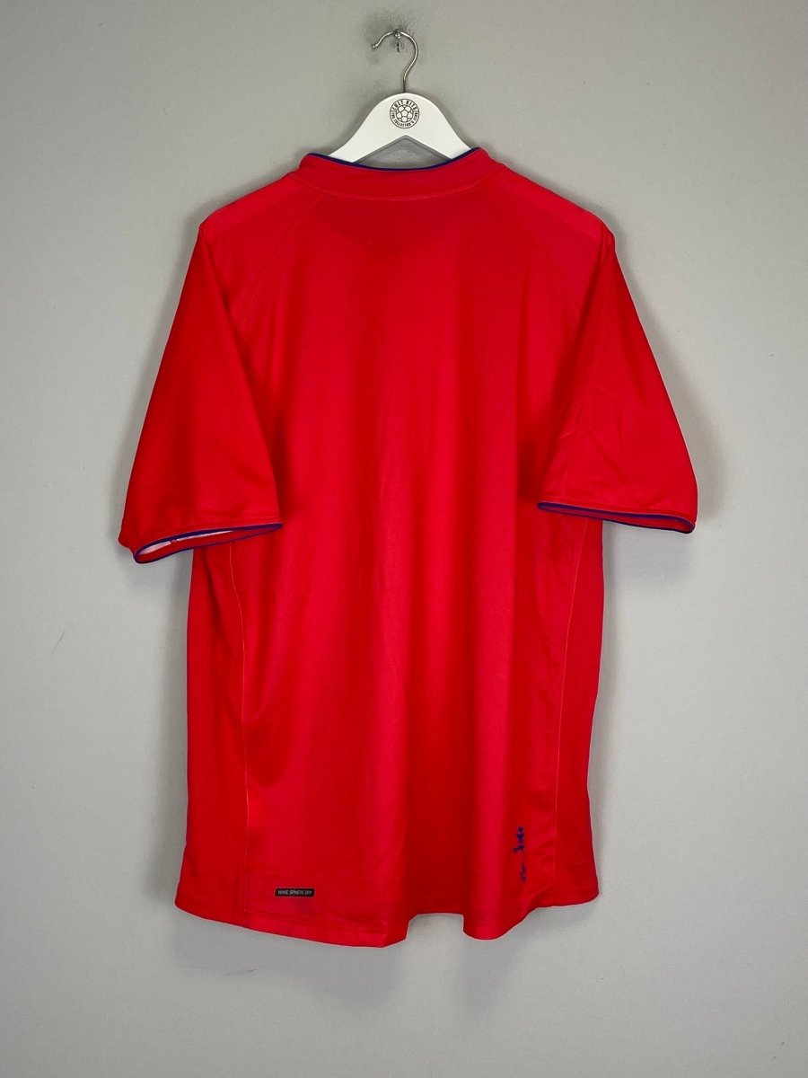 2006/07 SOUTH KOREA HOME SHIRT (XL) NIKE - Cult Kits - XL - Buy Vintage Football Shirts, Authentic Retro Football Shirts For Sale, Classic Football Shirts & Soccer Jersey