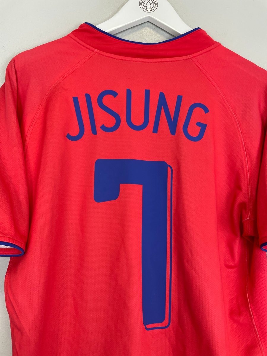 2006/07 SOUTH KOREA JI SUNG 7 HOME SHIRT (M) NIKE - Cult Kits - Medium - Buy Vintage Football Shirts, Authentic Retro Football Shirts For Sale, Classic Football Shirts & Soccer Jersey