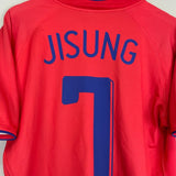 2006/07 SOUTH KOREA JI SUNG 7 HOME SHIRT (M) NIKE - Cult Kits - Medium - Buy Vintage Football Shirts, Authentic Retro Football Shirts For Sale, Classic Football Shirts & Soccer Jersey