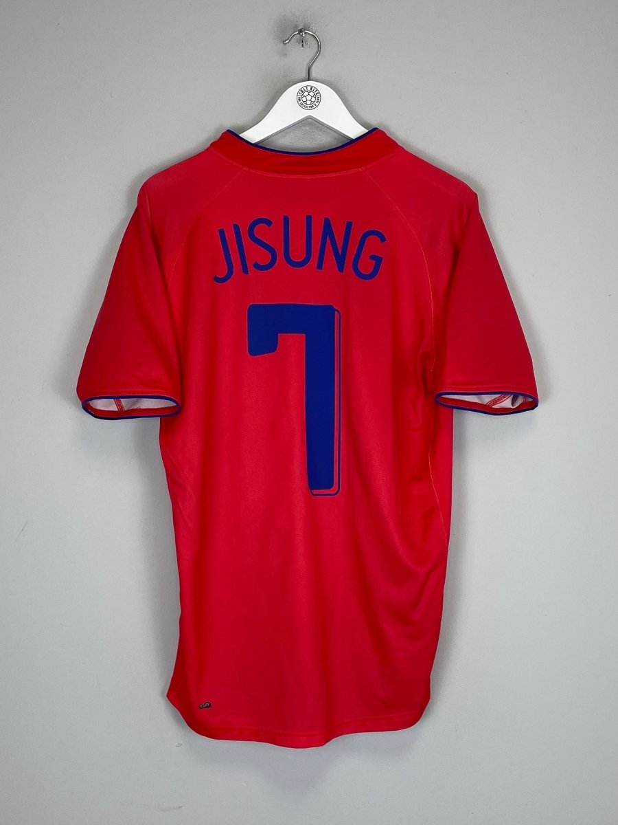 2006/07 SOUTH KOREA JI SUNG 7 HOME SHIRT (M) NIKE - Cult Kits - Medium - Buy Vintage Football Shirts, Authentic Retro Football Shirts For Sale, Classic Football Shirts & Soccer Jersey