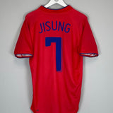 2006/07 SOUTH KOREA JI SUNG 7 HOME SHIRT (M) NIKE - Cult Kits - Medium - Buy Vintage Football Shirts, Authentic Retro Football Shirts For Sale, Classic Football Shirts & Soccer Jersey